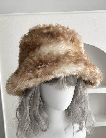 Faux Fur Bucket Hat - DippedShop Wholesale - #6195