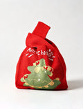 Cute Christmas Knitted Wrist Handbag Gift Bag 6W10BOB1350