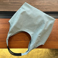 Slouchy Denim Solid Color Commuter Tote Bag 6W10BBG1992