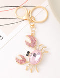 Funny Rhinestones Dolphin Pendant Keychain Bag Charm 6W10BBC632
