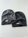 Wool Blend Color Block Beanie - DippedShop Wholesale - #6259