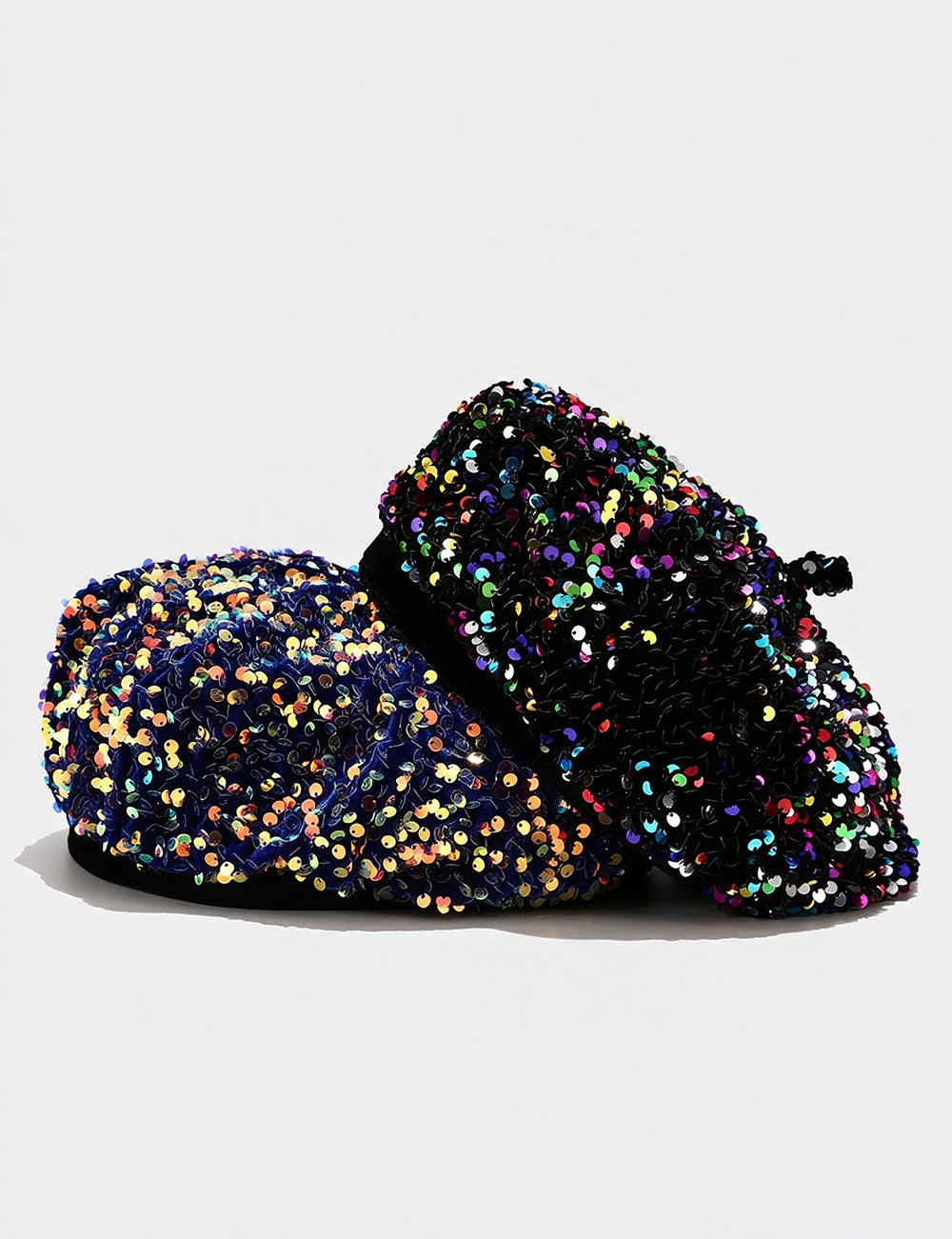Glitter Sequin Beret Hat - DippedShop Wholesale - #4531