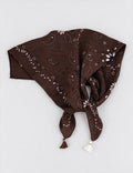 Vintage Paisley Print Thin Soft Square Scarf 6W6NSC217