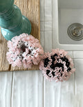 Simple Polka Dot Lace Trim Oversized Scrunchie 6W6HSR470