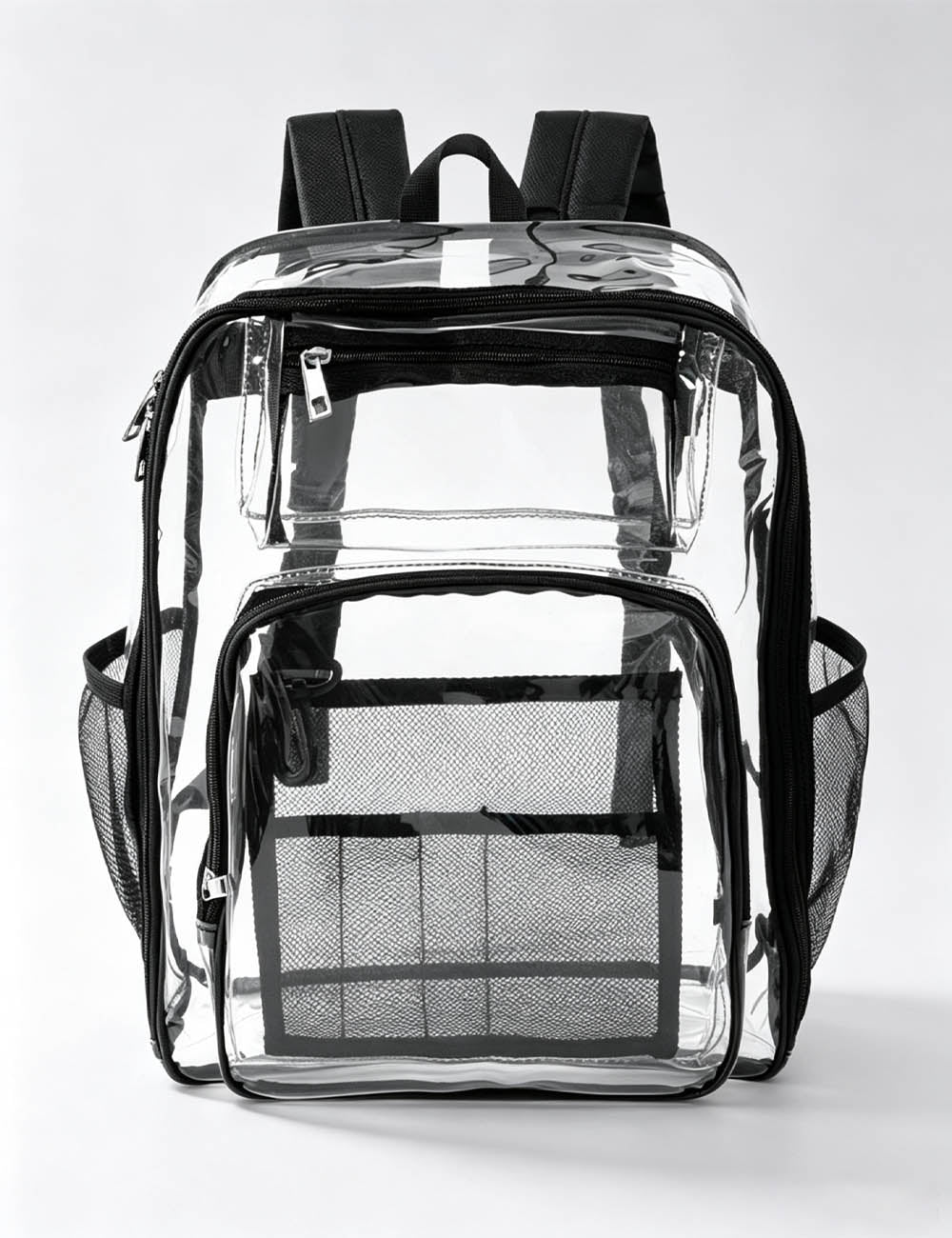 Stylish Transparents PVC Waterproof Backpack 6S10BBG1476