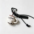 Coffee Cup Plush Bag Charm - DippedShop Wholesale - #2227