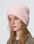 Cuffed Knit Beanie Hat - DippedShop Wholesale - #3443