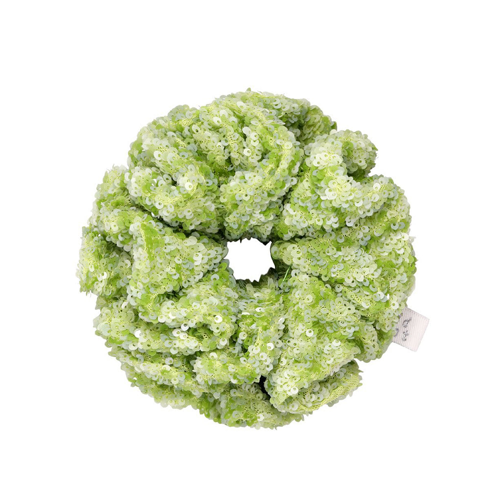 Chic Solid Color Sequin High Elastic Scrunchies 6W6HSR497