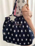 Stylish Star Print Reversible Shoulder Bag 6W10BBG1367