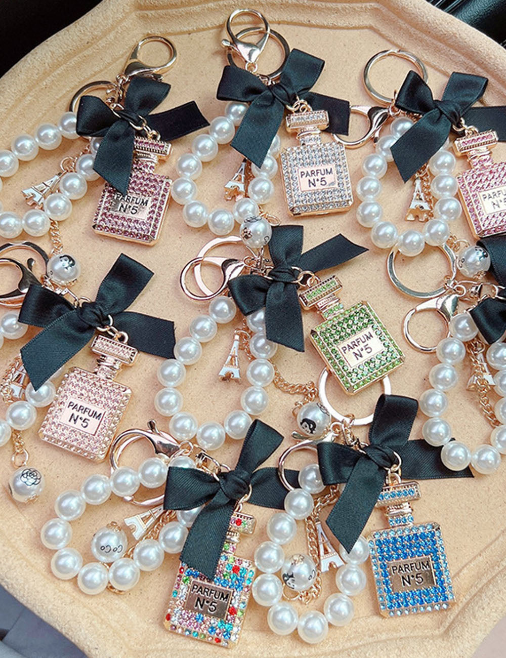 Perfume Bottle Bag Charm - DippedShop Wholesale - #3219