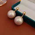 Minimalist Gold Plated Pearl Pendant Choker Necklace 6W6JNC975
