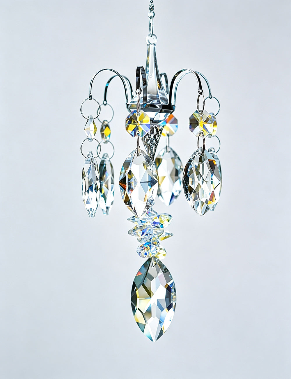Chandelier Crystal Suncatcher - DippedShop Wholesale - #9235