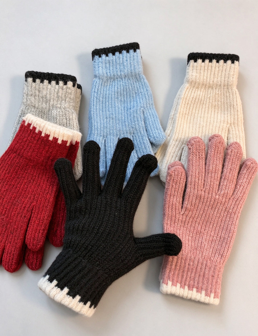 Knitted Touchscreen Winter Gloves - DippedShop Wholesale - #9011