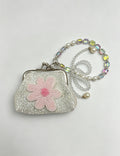 Glitter Flower Coin Purse - DippedShop Wholesale - #7171