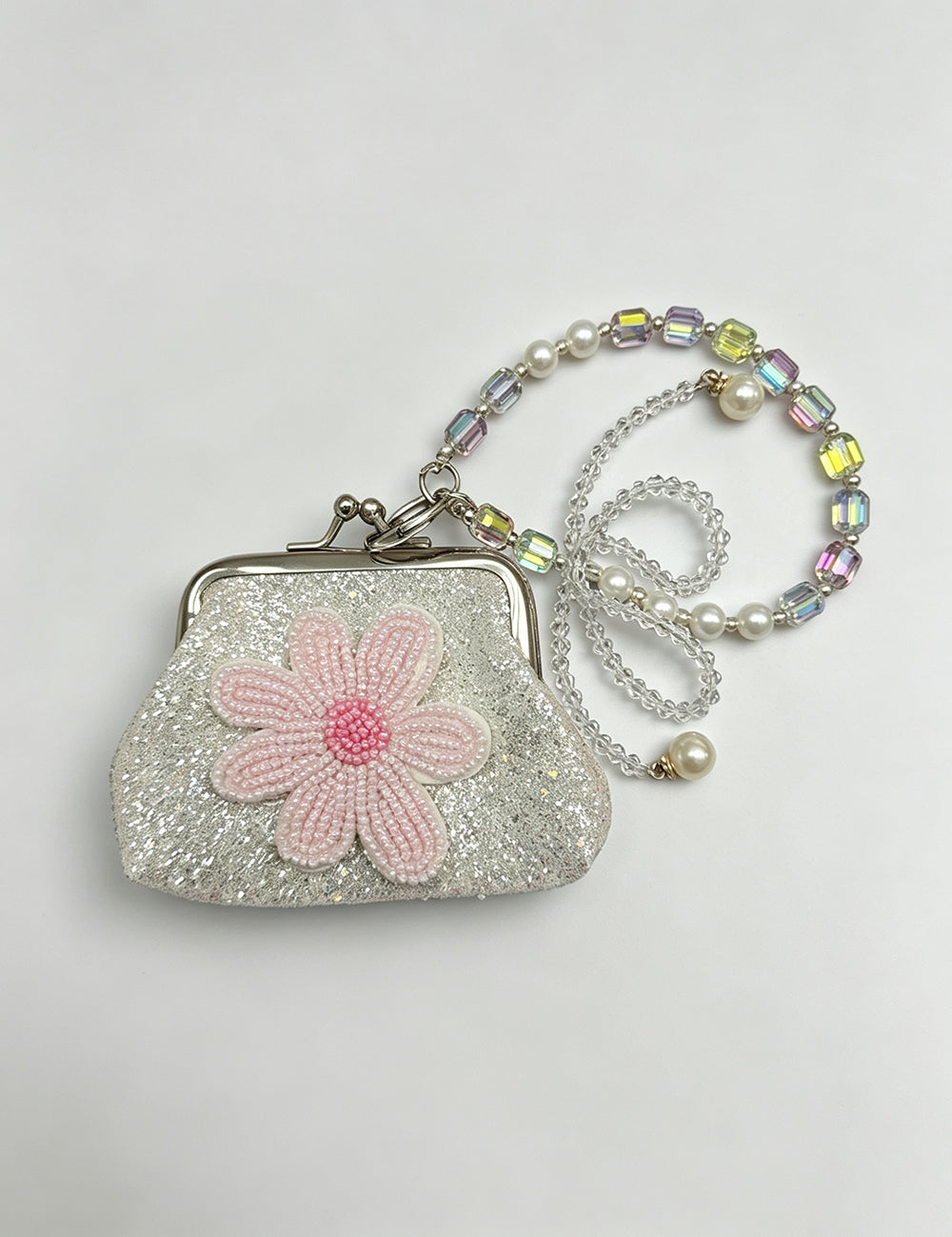 Glitter Flower Coin Purse - DippedShop Wholesale - #7171
