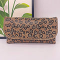 Vintgae Rhinestone Leopard Print Evening Clutch 6W10BBG1973