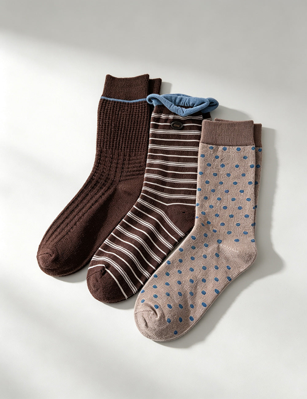 Polka Dot Slouch Socks - DippedShop Wholesale - #2067