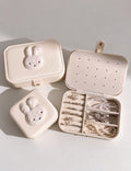 Cute Cartoon Rabbit Large Capacity Jewelry Case 6H13HSJ156