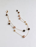 Stylish Double Layer Pearl Decor Necklace 6W6JNC958