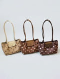 Retro Polka Dots Large Capacity Shoulder Bag 6W10BBG1923