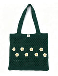 Sweet Floral Crochet Hollow Shoulder Bags 6W10BBG1568