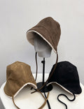 Faux Suede Trapper Hat - DippedShop Wholesale - #5619