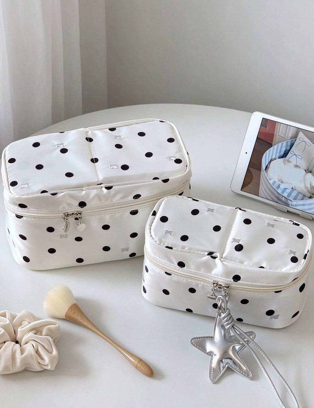 Simple Polka Dots Large Capacity - DippedShop Wholesale - #1203
