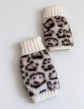 Faux Fur Fingerless Gloves - DippedShop Wholesale - #3299