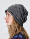 Hollow Out Slouchy Beanie - DippedShop Wholesale - #1203