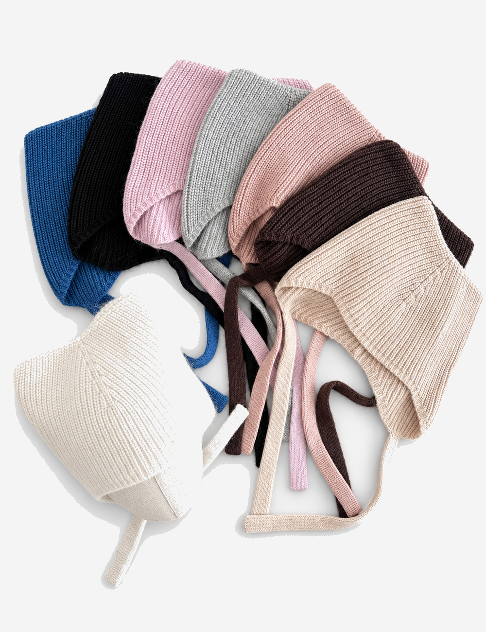 Simple Solid Color Cat Ears Earflap Knit Beanie 6W6HAT635