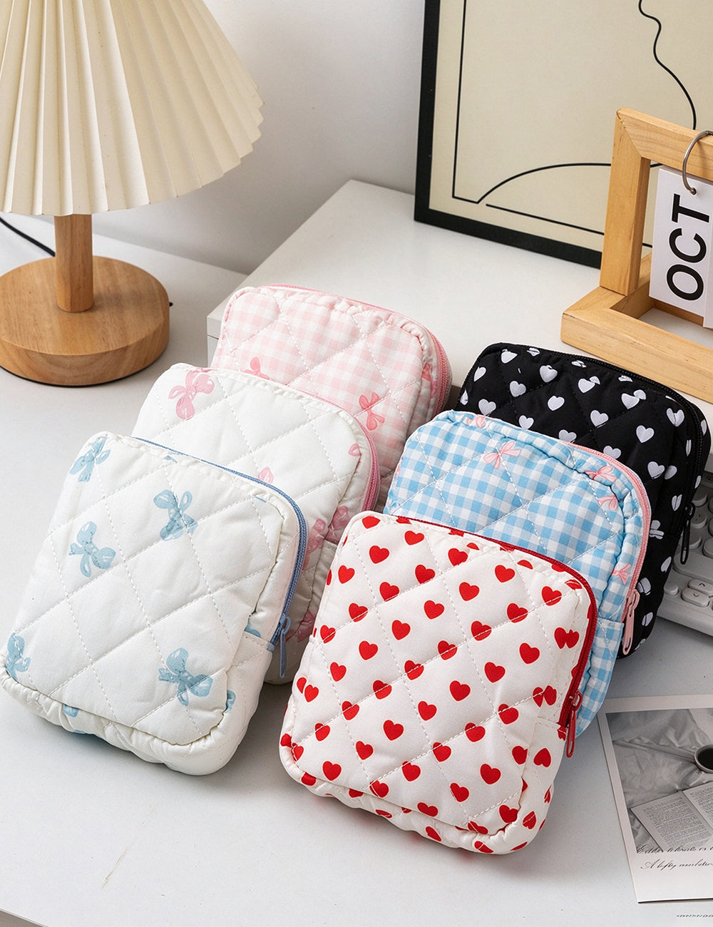 Sweet Heart Print Travel Mini - DippedShop Wholesale - #5219