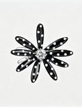 Stylish 3D Rhinestones Daisy Hair Clips 6W6HCP1227