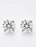 Elegant Gold Plated Rhinestones Stud Earring 6W6JER578