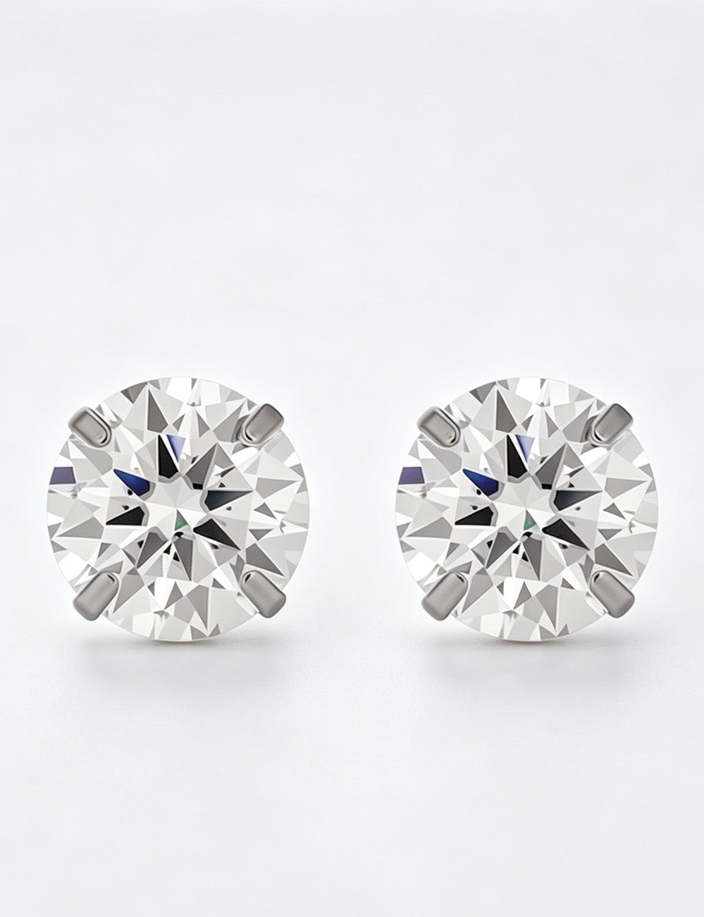 Elegant Gold Plated Rhinestones Stud Earring 6W6JER578