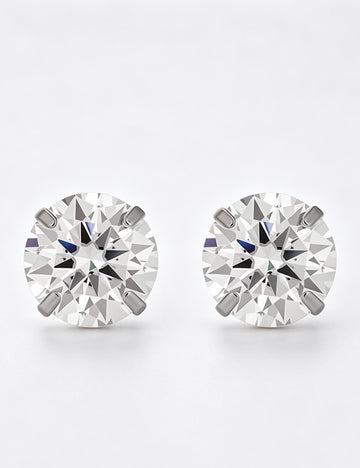 Elegant Gold Plated Rhinestones Stud Earring 6W6JER578
