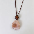 Irregular Resin Pendant Necklace - DippedShop Wholesale - #0963