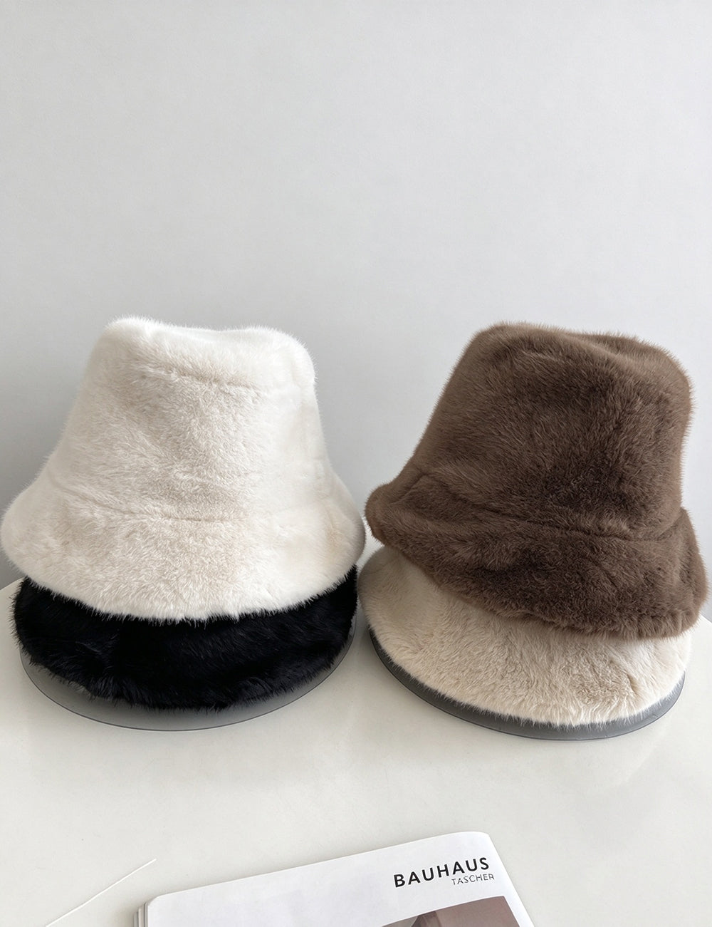 Faux Fur Bucket Hat - DippedShop Wholesale - #1907
