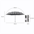 Tri Fold Ultra Light Floral Umbrella DP26UL01