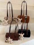Vintage Hobo Suede Soft Underarm Bag 6W10BBG1856