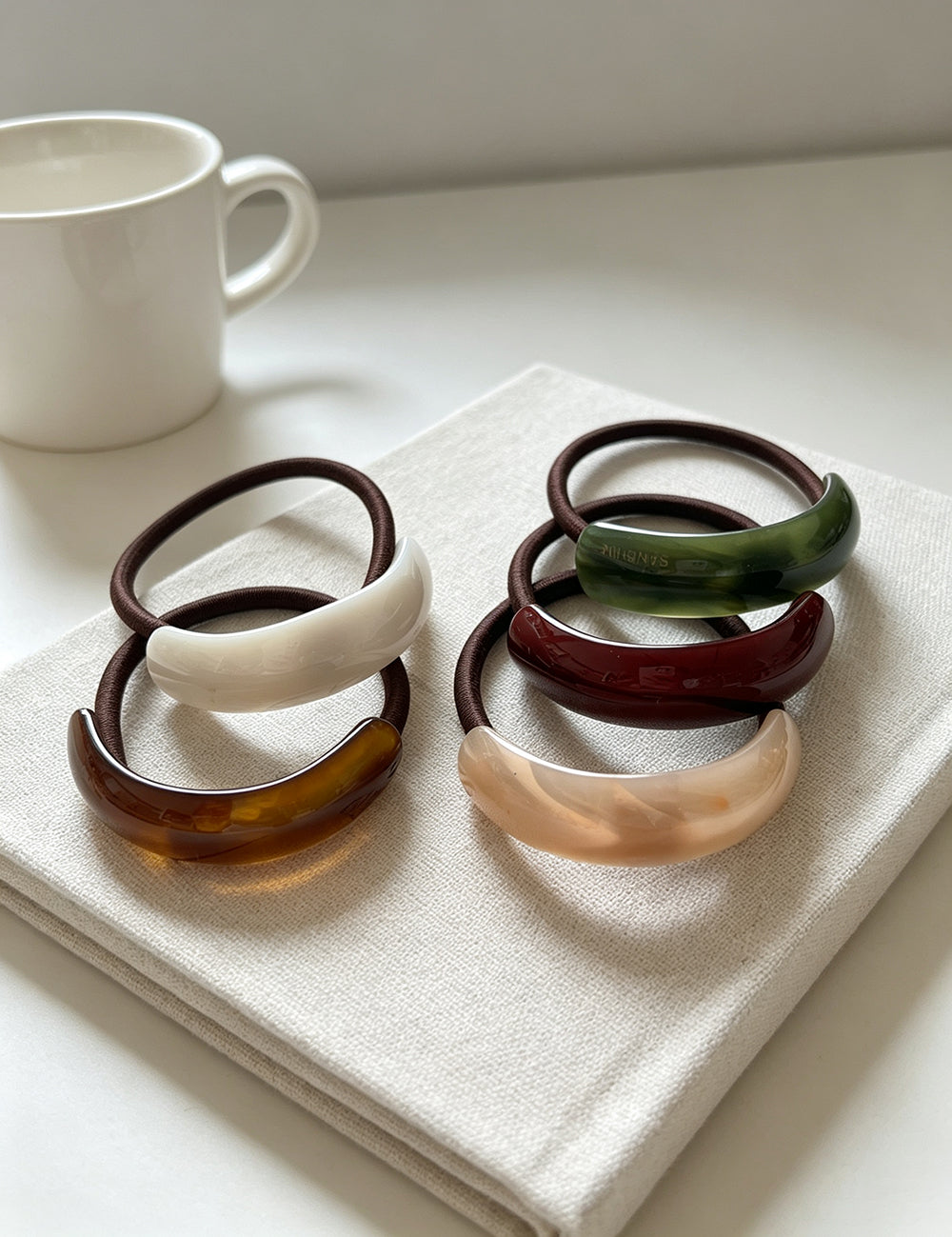 Retro Solid Color High Elastic Scrunchies 6W6HSR514