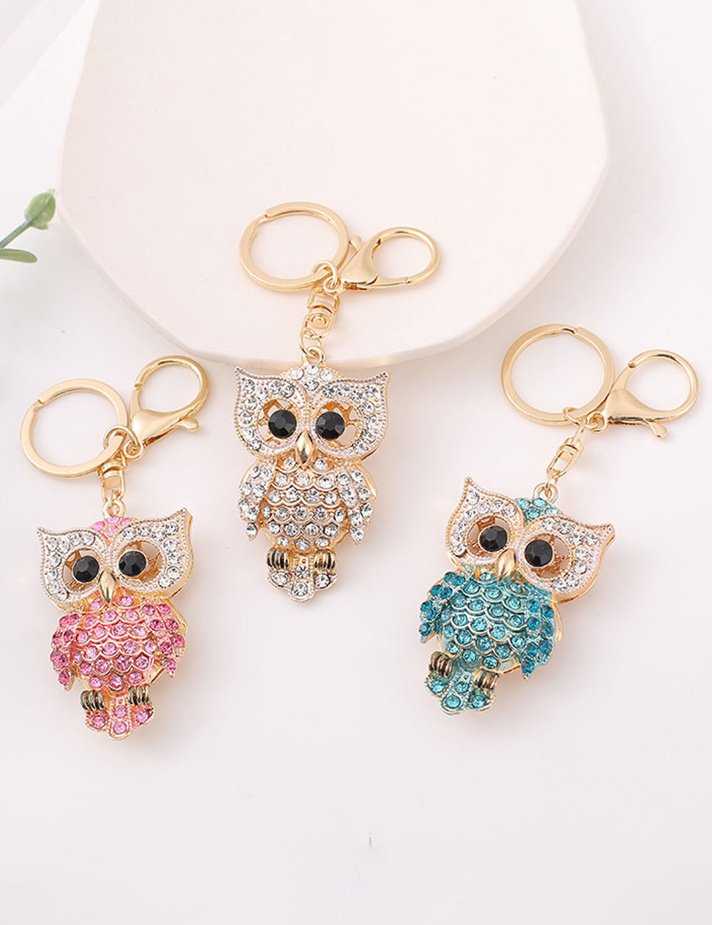 Owl Pendant Bag Charm - DippedShop Wholesale - #0883