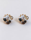 Elegant Crystal Rhinestones Floral Stud Earring 6W6JER815