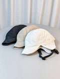 Quilted Puffer Trapper Hat - DippedShop Wholesale - #0771