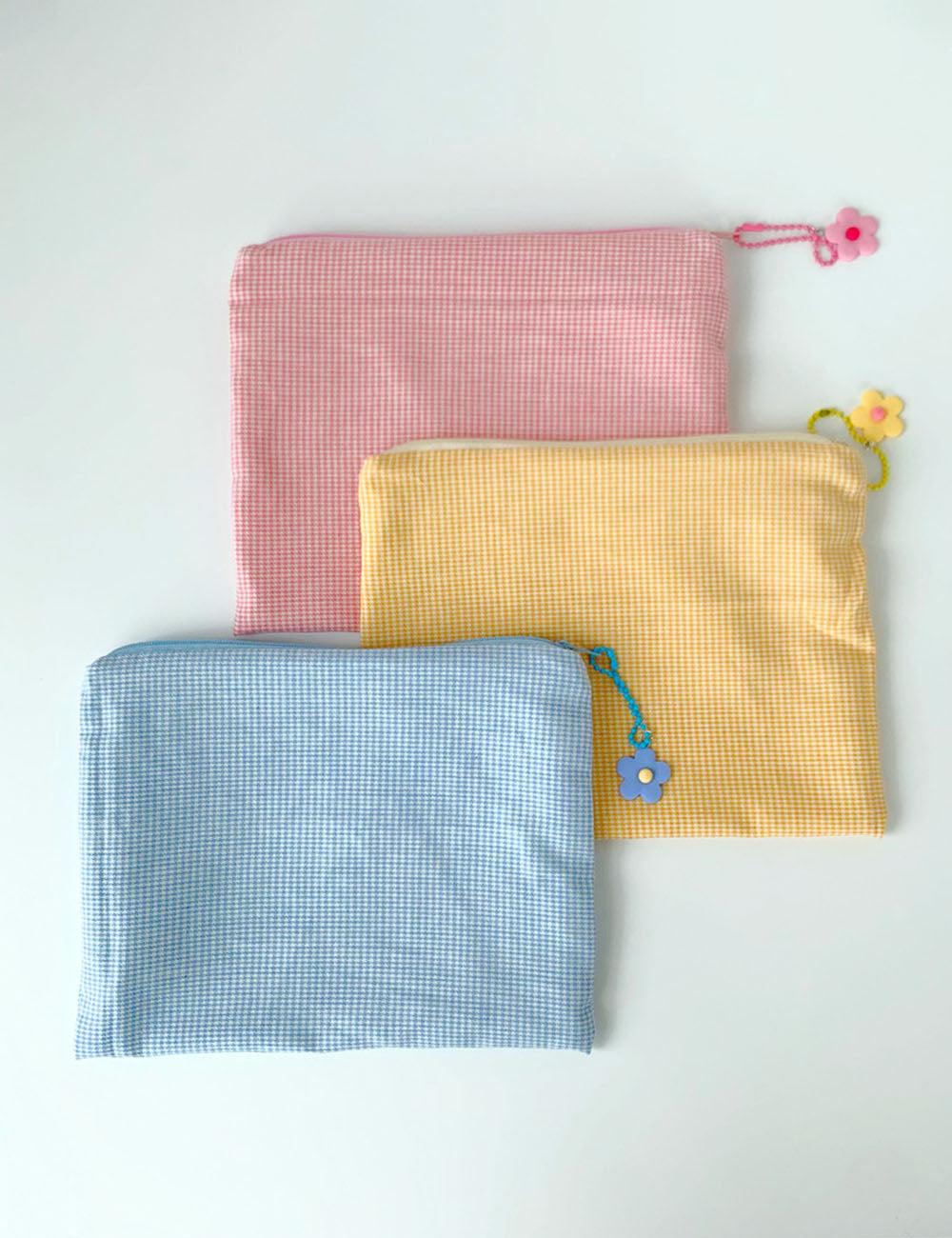 Simple Plaid Pattern Lightweight Makeup Bag MK2BW6S10BOB93