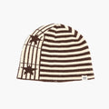 Stylish Striped Star Jacquard Angora Knit Beanie 6W6HAT639