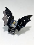 Gothic Style Halloween Bat Hair Claw 6W6HCP1321