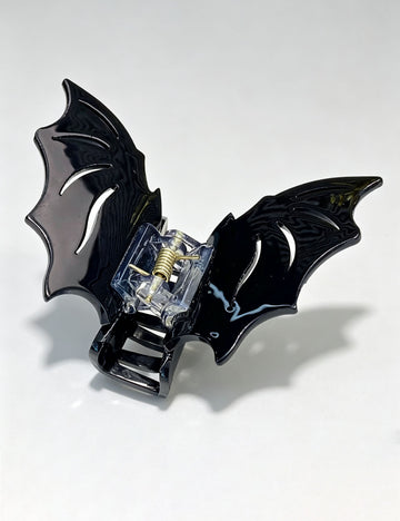 Gothic Style Halloween Bat Hair Claw 6W6HCP1321