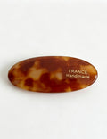 Vintage Tortoise Shell Oval Duckbill Hair Clip 6W6HCP1266