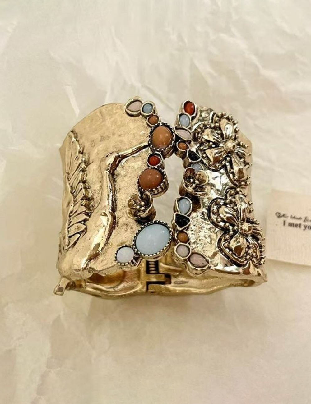 Wide Open Cuff Bracelet - DippedShop Wholesale - #8979