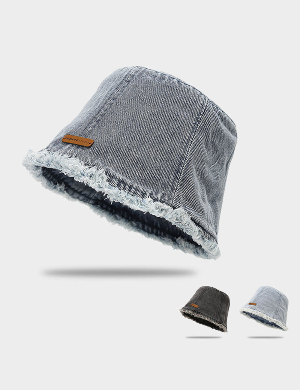 Denim Bucket Hat - DippedShop Wholesale - #5251